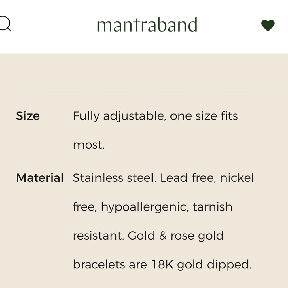 MantraBand | Stainless steel bracelet - Picture 4 of 8